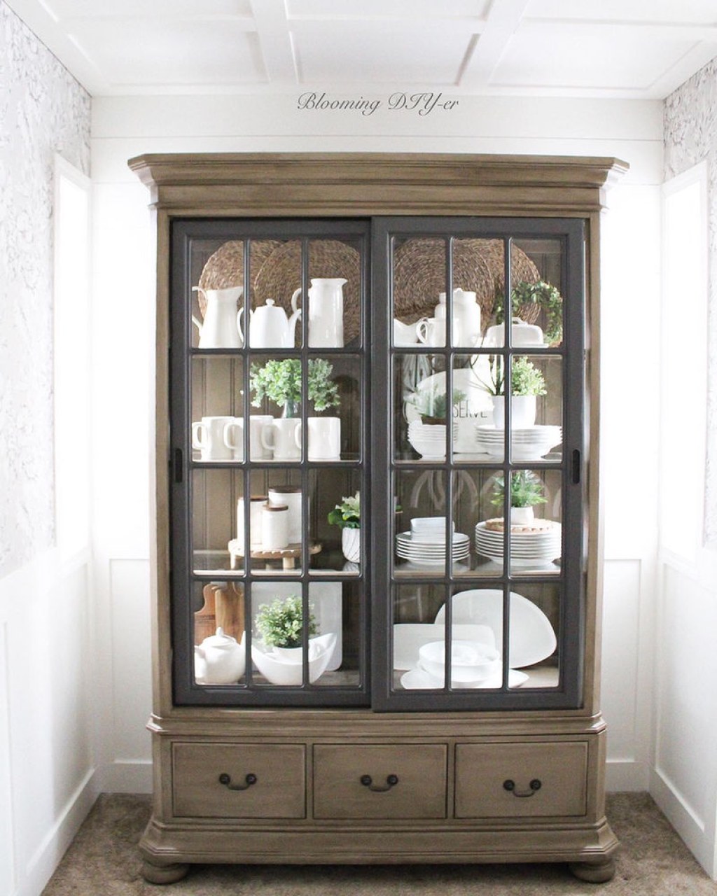 Picture of: How I Gave a $ Cabinet a Restoration Hardware Look
