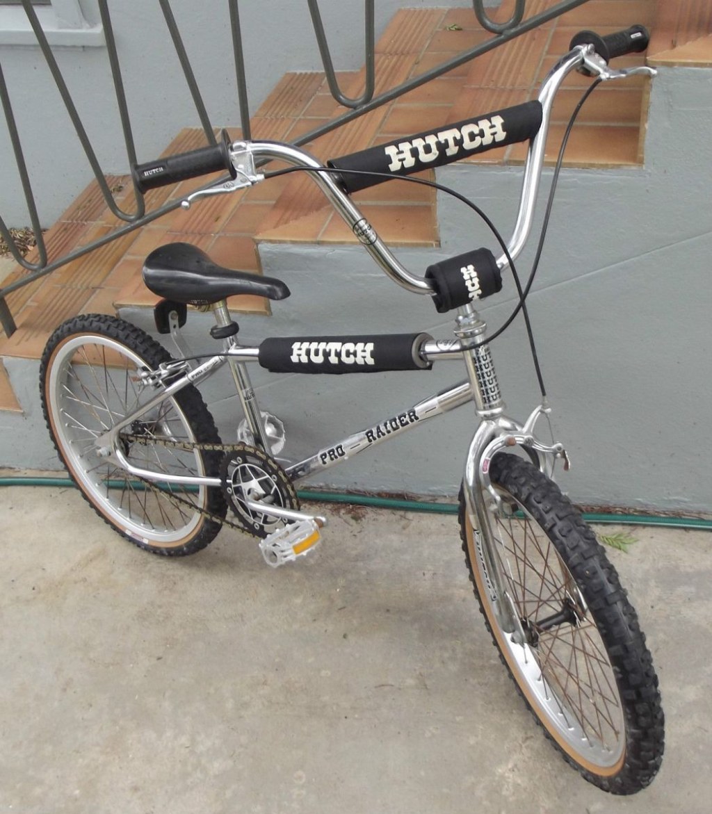 Picture of: Old Hutch Pro Raider BMX bike removed from time capsule after
