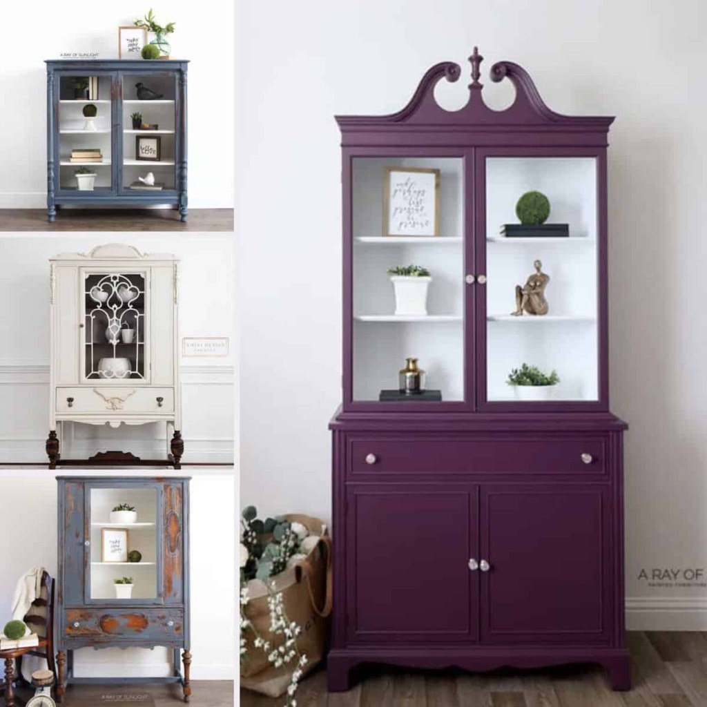Picture of: Painted China Cabinet Ideas