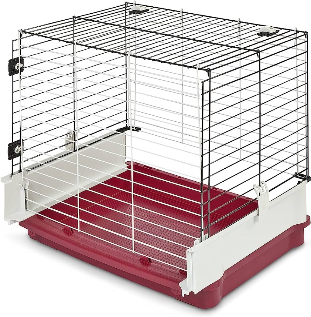 Picture of: Rabbit Cage Wire Extension  Extension Fits Midwest Models  & XL,  WEX, Maroon/White (Wire Extension Only)