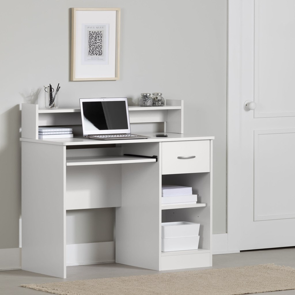 Picture of: South Shore Axess Desk with Hutch & Reviews – Wayfair Canada