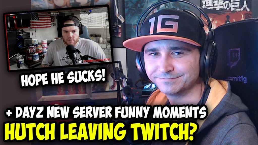Picture of: Summitg REACTS To Hutch LEAVING TWITCH? + NEW NoPixel DAYZ SERVER Funny  Moments!
