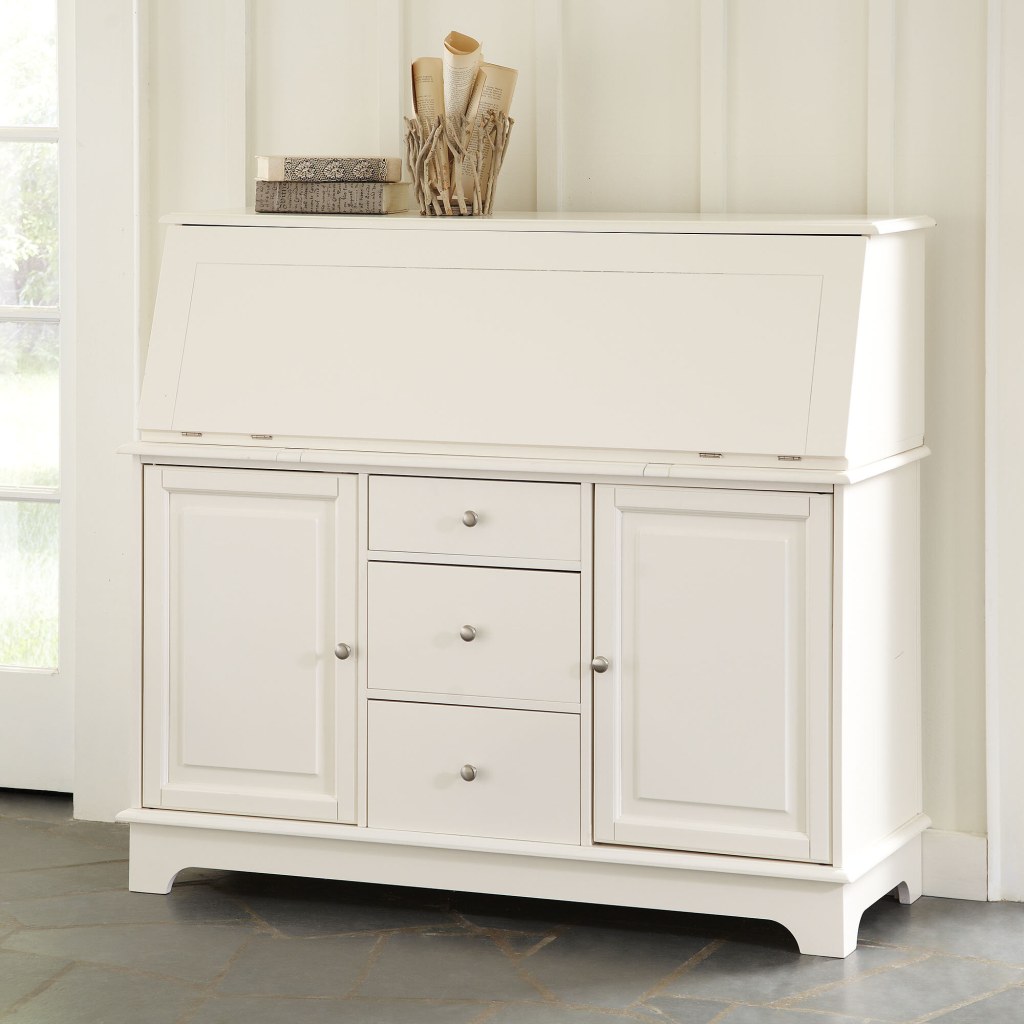 Picture of: White Secretary Desk With Hutch Factory Sale, SAVE % – mpgc